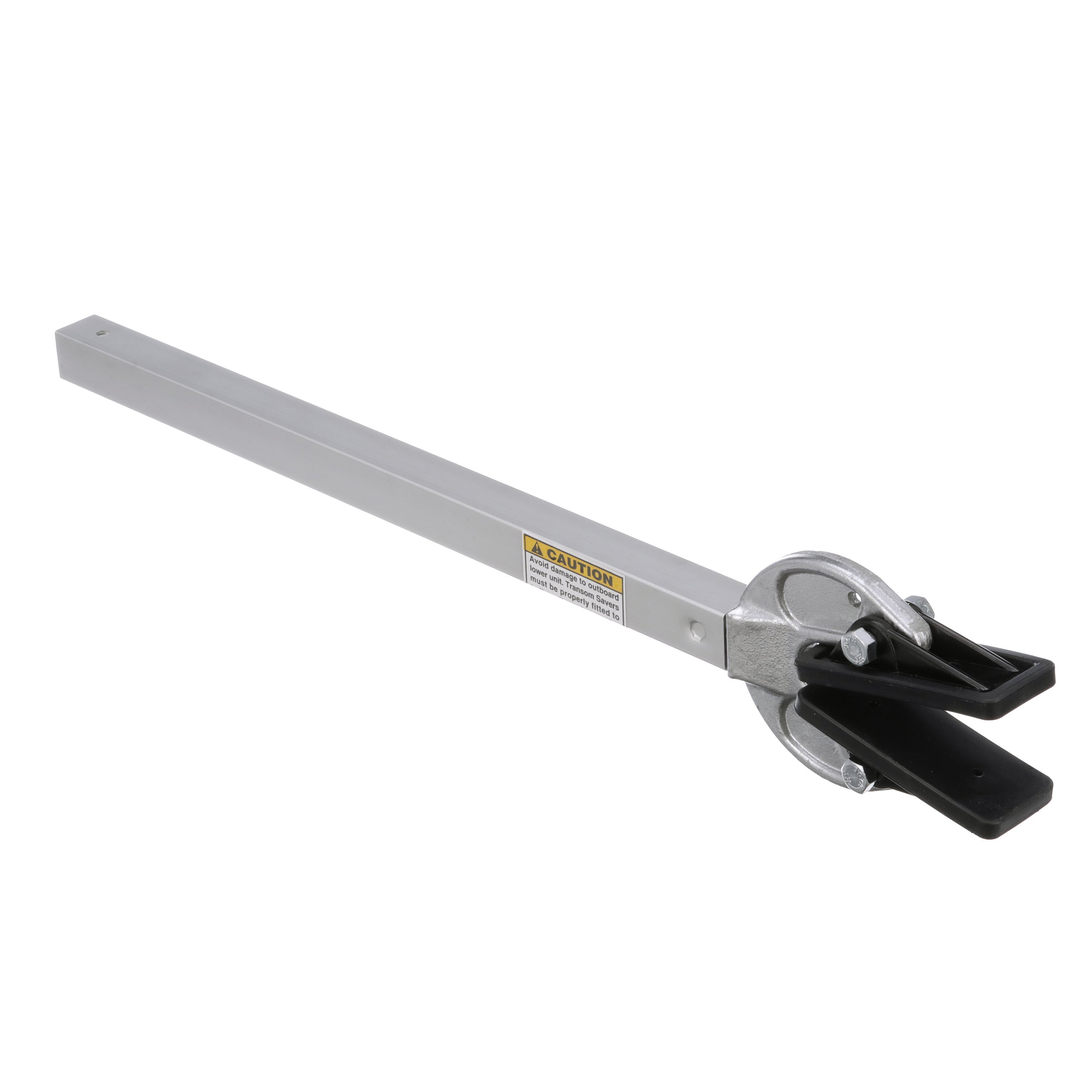 Adjustable Transom Saver, 23 to 35 Inches, Composite Head Holds Engine, Roller and Trailer Mounts