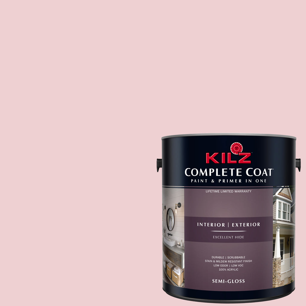 Sweet Blush, Complete Coat Interior/Exterior Paint & Primer in One
