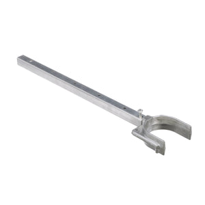 Adjustable Transom Saver, 23 to 35 Inches, Composite Head Holds Engine, Roller and Trailer Mounts