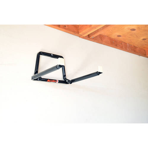 Wall-Mounted 2-Bicycle Folding Storage Bike Rack