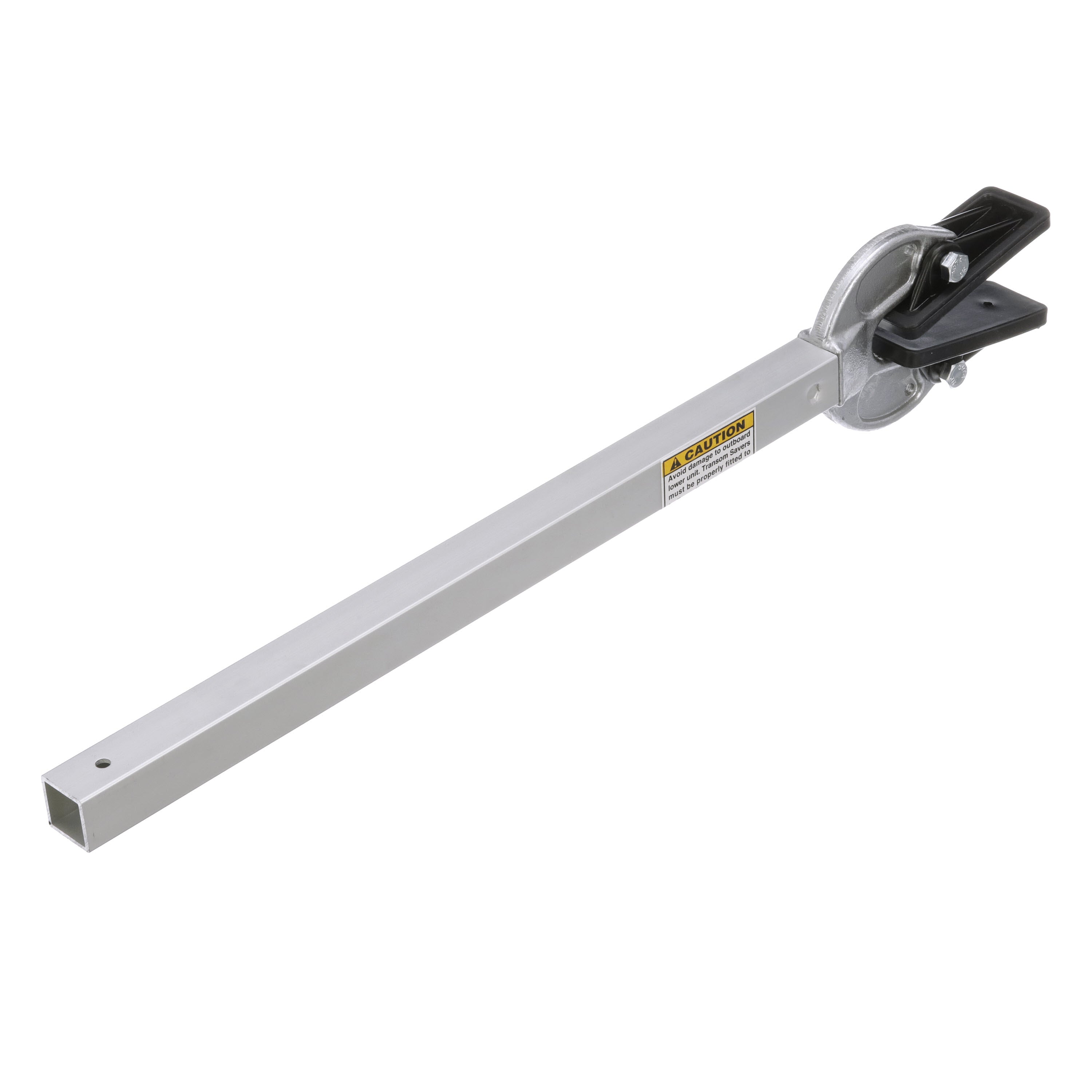 Adjustable Transom Saver, 23 to 35 Inches, Composite Head Holds Engine, Roller and Trailer Mounts