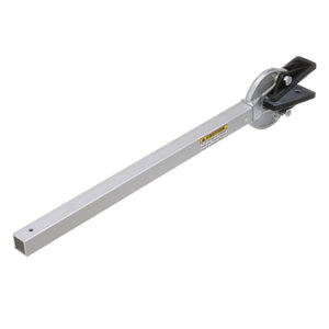 Adjustable Transom Saver, 23 to 35 Inches, Composite Head Holds Engine, Roller and Trailer Mounts