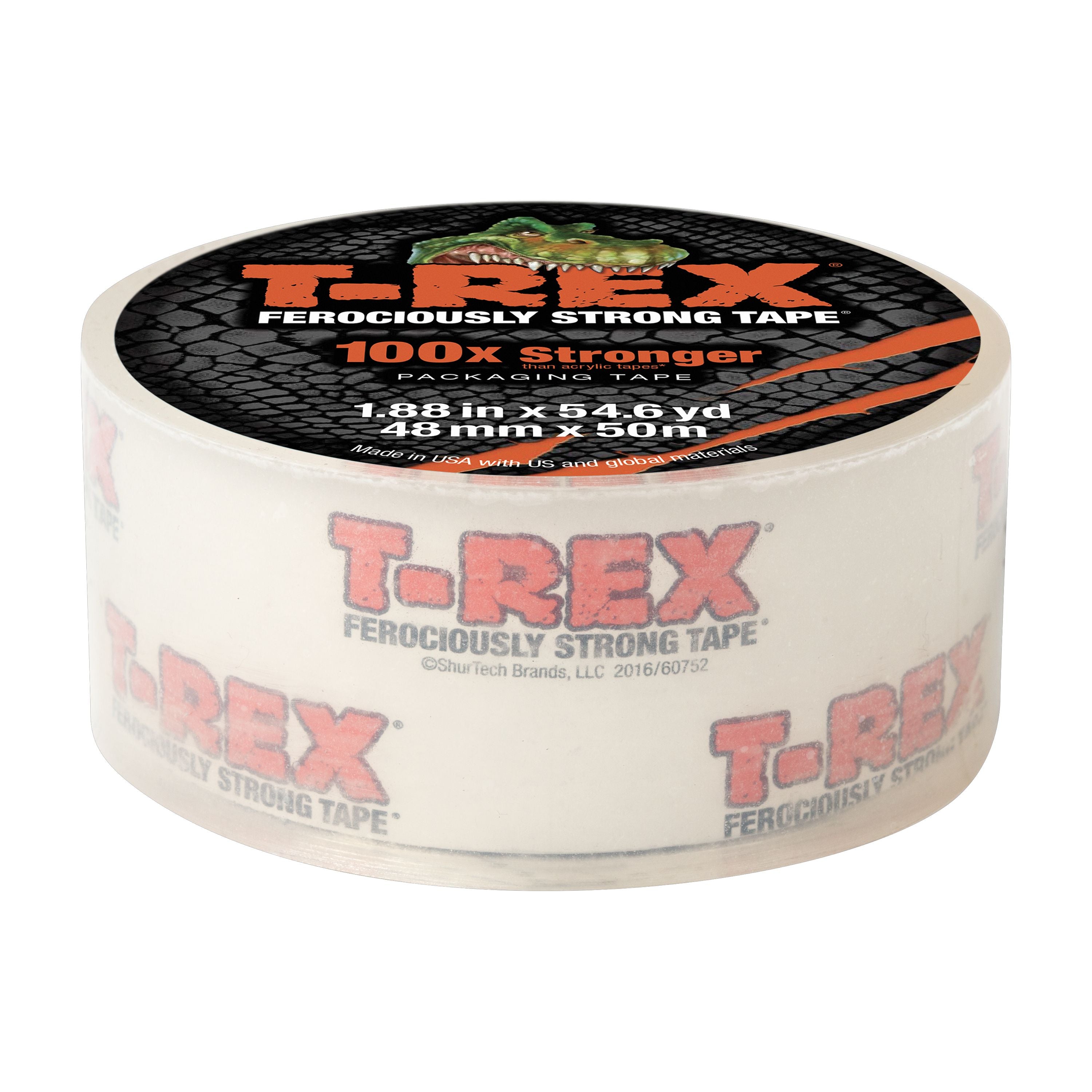 1.88 In. x 54.6 Yd. Packing Tape Roll, Clear, 1-Count