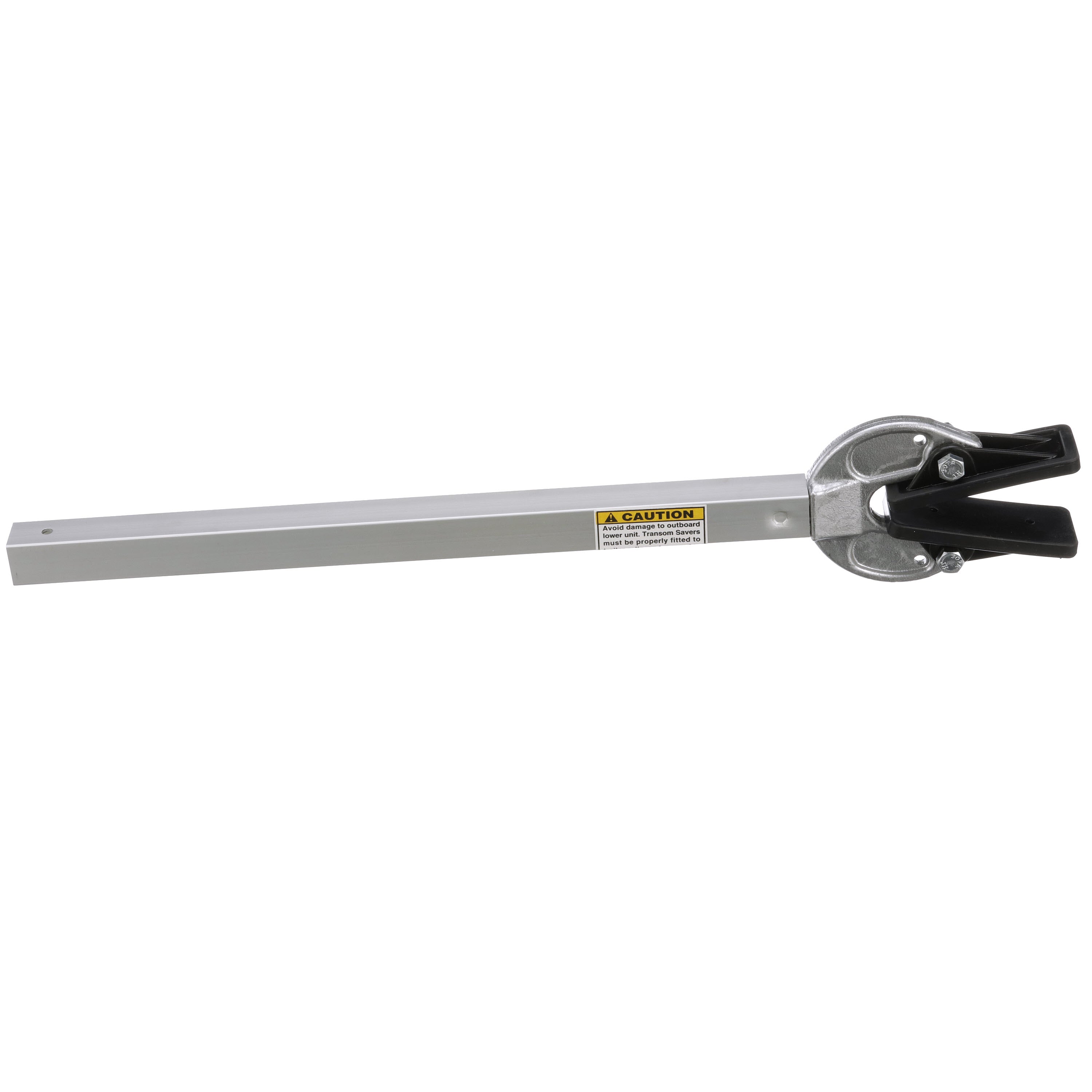 Adjustable Transom Saver, 23 to 35 Inches, Composite Head Holds Engine, Roller and Trailer Mounts