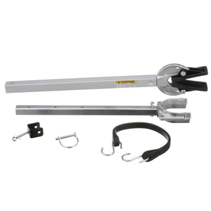 Adjustable Transom Saver, 23 to 35 Inches, Composite Head Holds Engine, Roller and Trailer Mounts