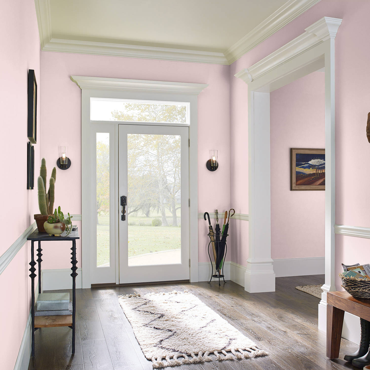 Sweet Blush, Complete Coat Interior/Exterior Paint & Primer in One