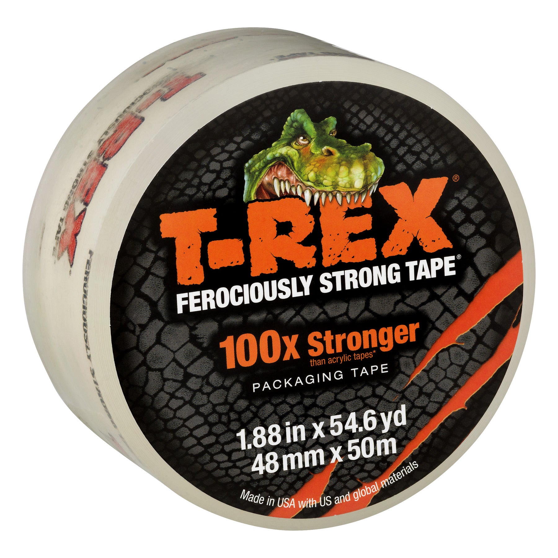 1.88 In. x 54.6 Yd. Packing Tape Roll, Clear, 1-Count